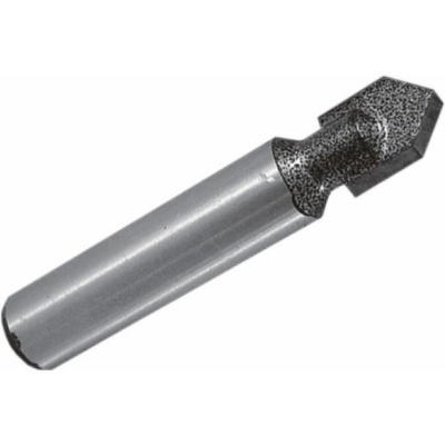 DEDRA Stopková fréza na dřevo s tvrdokovovými břity 8mm, D 25,4mm, H 25,4 mm, a 90° 07F054B