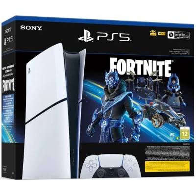 SONY PlayStation 5 Slim Digital Edition Fortnite Cobalt Star Bundle
