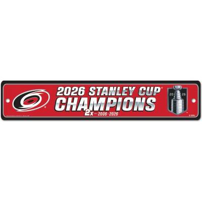 Wincraft Cedule Carolina Hurricanes NHL 2026 Stanley Cup Champions