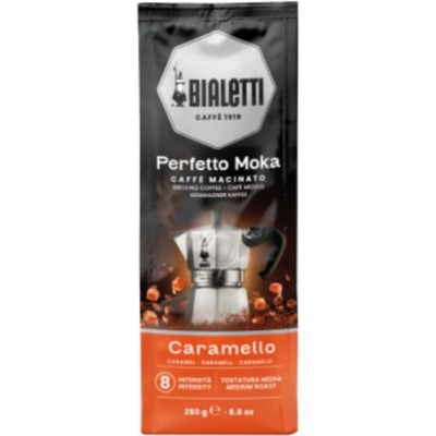 Bialetti Perfetto Moka caramello ground coffee 250 g