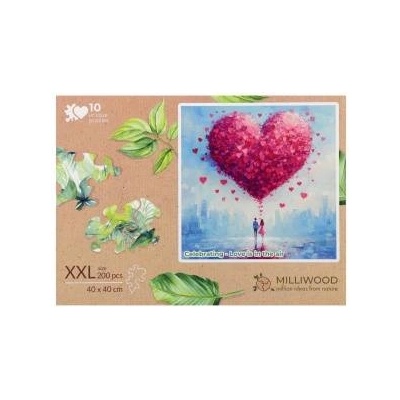 McQ by Alexander McQueen Alexander Wooden Puzzle Milliwood - Love is in the Air 200 pieces