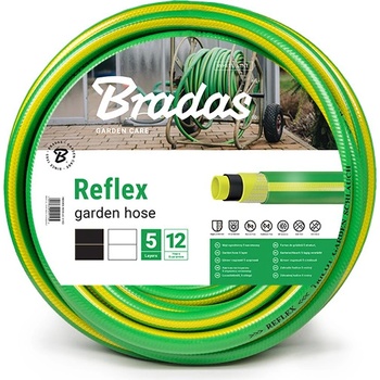Bradas REFLEX 1/2" 20 m zahradní hadice WFR1/220, zelená - žlutý pruh