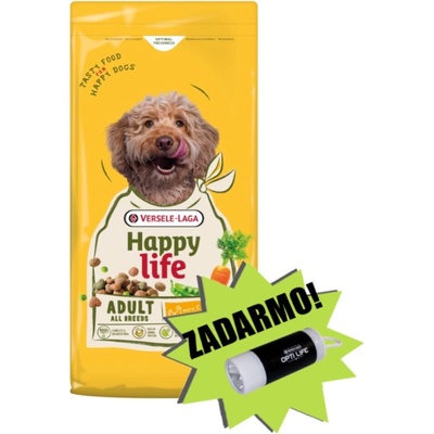 Versele-Laga Happy Life Adult s kuracím mäsom 12,5 kg