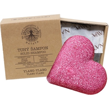 Natava Tuhý šampon Ylang Ylang srdíčko 85 g
