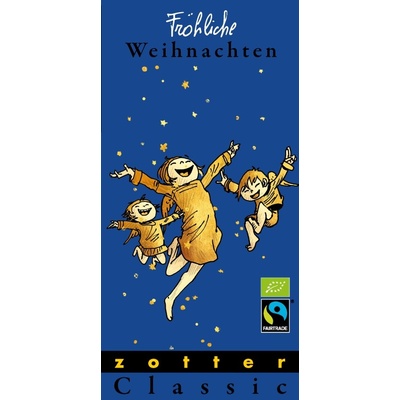 Zotter mandlová klasická Veselé Vánoce, 70 g