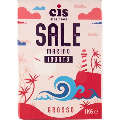 Cis hrubá jódovaná soľ 1kg