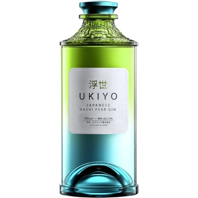 Ukiyo Japanese Nashi Pear Gin 40% 0,7 l (čistá fľaša)