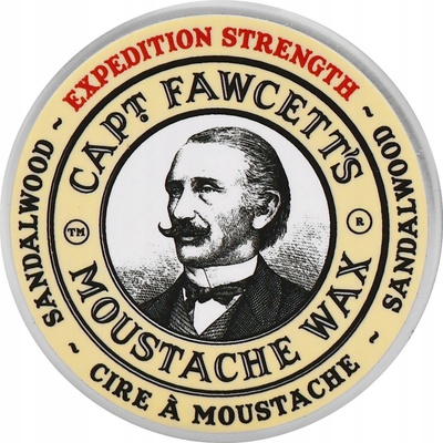 Captain Fawcett Expediční síla vosk na knír 15 ml – Sleviste.cz