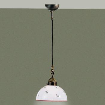 Kolarz 731.30. 69 - Пендел NONNA 1xE27/75W/230V Ø 20 см червен (KL0403)