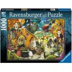 Ravensburger Пъзел Ravensburger от 1000 части - Весел Хелоуин (12000402)