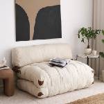 ASG Разтегателен диван PUFFIN Soft - Cream (8684282400233)