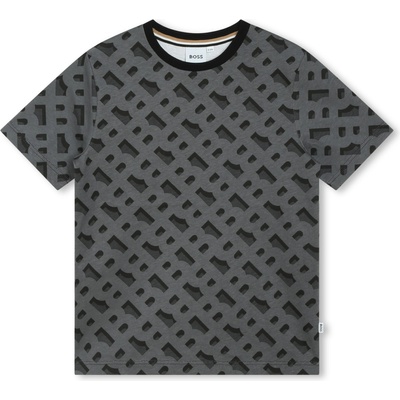 BOSS Kidswear Тениска черно, размер 12A