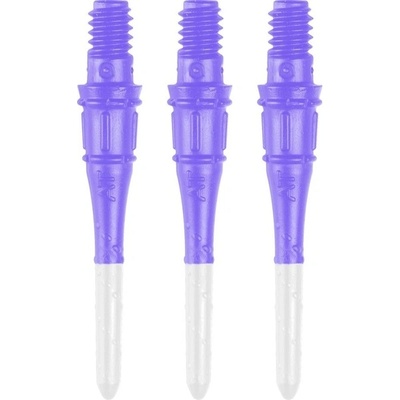 L-Style Premium LipPoint Two Tone Purple & White Soft 30 Ks