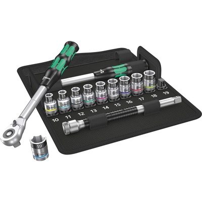 WERA Sada nástrčných kľúčov 1/2" Zyklop Hybrid 13 ks 05004090001