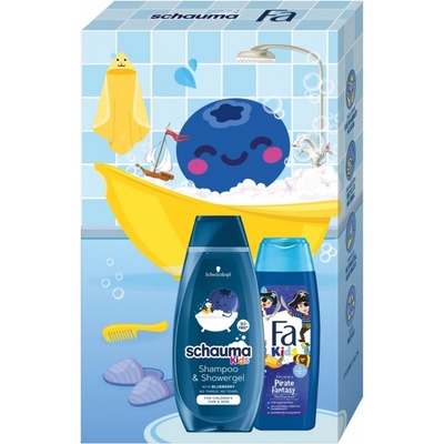 Fa & Schauma Kids Boy sprchový gel 250 ml + šampon 400 ml dárková sada