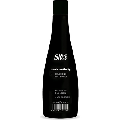 Shot Work Activity Multiform Emulsion vyhladzujúca proti krepateniu vlasov 250 ml