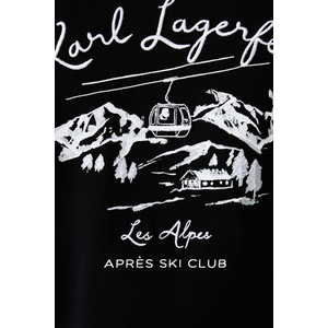 Karl Lagerfeld тениска дамска от памук (B4W17039)
