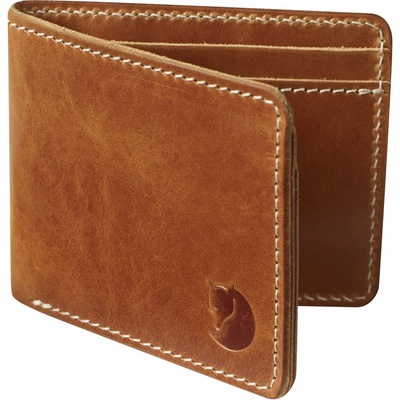 Fjällräven Övik Wallet Leather Cognac – Zboží Dáma