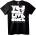 NOONEBRAND Тениска YOLO The Strokes - 2XL, Black