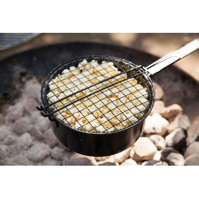 Esschert Design Panvica na popcorn FANCY FLAMES 70 x 18 x 9 cm