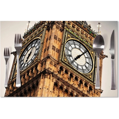 Sablio Prestieranie Clock tower 40x30cm