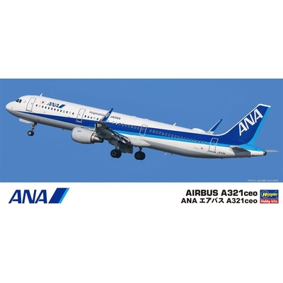 Hasegawa Пътнически самолет ANA Airbus A321ceo (610827)