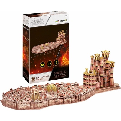 REVELL 3D puzzle House of the Dragon: King's Landing 262 ks
