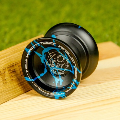 Magicyoyo Hertz Černá + Modrý splash