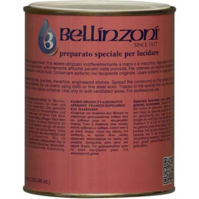 Bellinzoni Leštící pasta na mramory a žuly - černá - 750 ml 1,3 kg