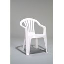 Zahradní židle a křesla křeslo SICILIA bílá