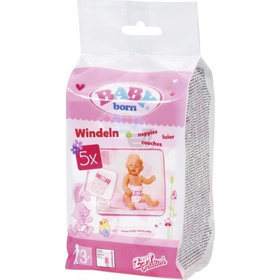 Zapf Creation Plenky pro Baby born 5 ks