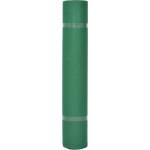 vidaXL Килим Едноцветен Зелено 1 x 12 m Текстил (42052432)