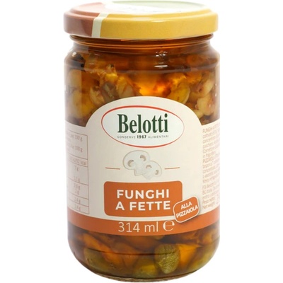 Belotti houby v rajčatové omáčce s bylinkami 314ml