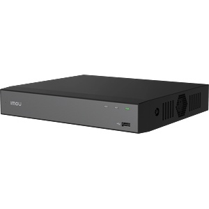 Dahua 10-ch NVR, H. 265, Max 8MP/15 fps, 1x RJ45 10/100, 1x VGA, 1x HDMI, 2x USB, 1x SATA max 16TB, Built-in Mic and Speaker, ONVIF, Smart detectio (NVR-N110-8A0E-P) - stokatastoki
