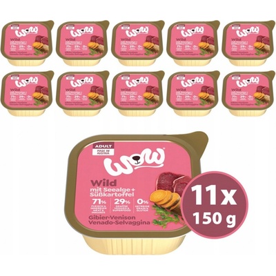 WOW Adult Zverina s batátmi 150 g