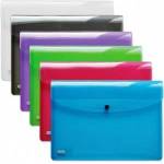 Oxford Envelope briefcase a4 colorless hawai, transparent