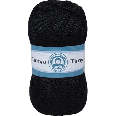 Madame Tricote Paris Timya 9999 Black Плетива прежда (0352-9999)