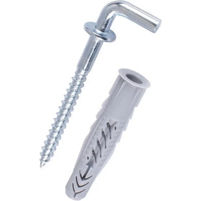 Fischer УНИВЕРСАЛЕН ДЮБЕЛ С КУКА Ф8x50ММ 4 БРОЯ fischer ux wh k (4006209946251)