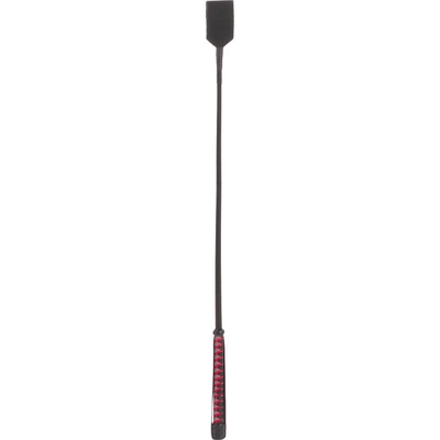 Devil Sticks Nylon Stick with Neon Strip & Goat Kid Leather Handle Nubuck Leather Top 71cm Black