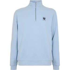 BELSTAFF Блуза BELSTAFF Quarter Zip Sweatshirt - Sky Blue