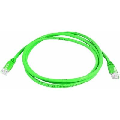 Lexton 37120055G UTP, patch, RJ45 CAT5E, 0,5m, zelený