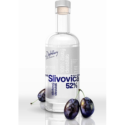 FD SLIVOVICA 52% 0,5 l (čistá fľaša)