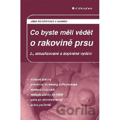 Co byste měli vědět o rakovině prsu