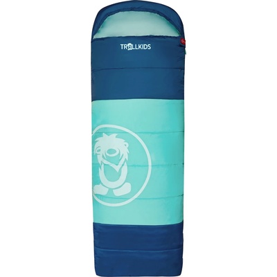 Trollkids Детски спален чувал Trollkids Kid's Midnight Sun Dreamer Kids' sleeping bag - Midnight Blue / Dark Mint - размер 150-185 x 65 cm (516-0173-0211)