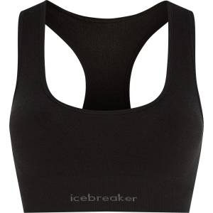 Icebreaker Дамско мериносово термобельо Icebreaker Women's Merino Seamless Active Bra Sports bra - Black - размер XS (114-3156-0411)