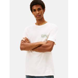 Tommy jeans Тениска tjm reg bills backprint ss t e (dm0dm22329-ybh)