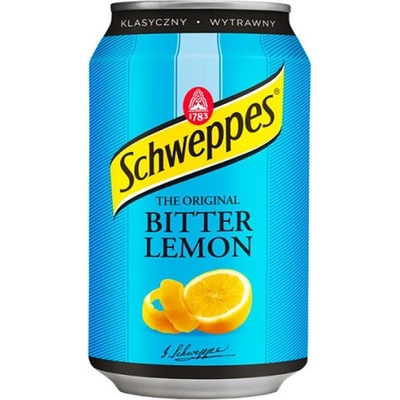 Schweppes битер лимон кен 330мл