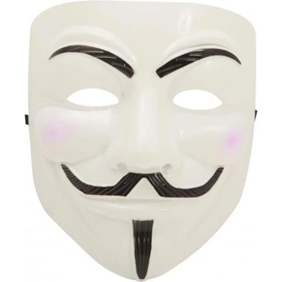 Plastová maska Guy Fawkes Anonymous