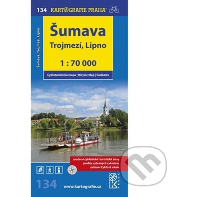 Šumava Trojmezí Lipno 1:70 000