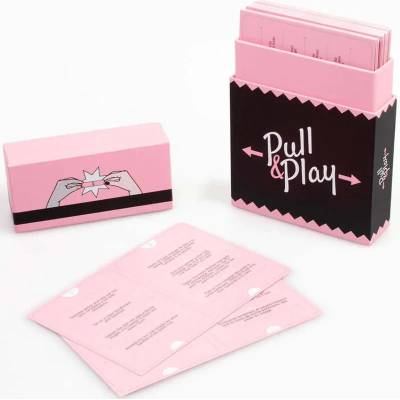 Романтична игра, еротични мисии за смели партньори - Pull & Play Game (D-232390)